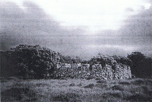 Castillete de la Guerra Civil en el páramo de Hoyo de Sargentes